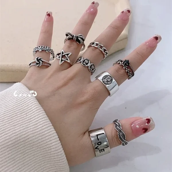 Trendy Cross Ring for Men and Women - Image 1
