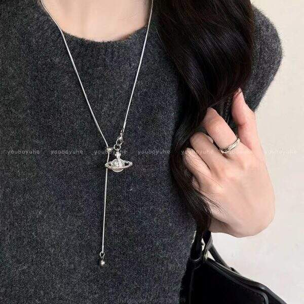 Romantic Planet Pulling Necklace - Image 1