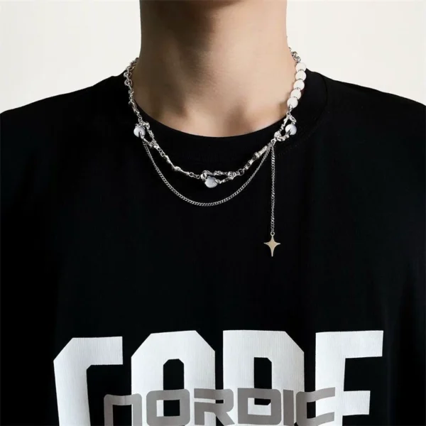Men's collarbone chain - Image 4