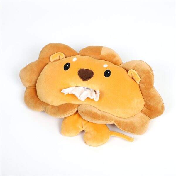 Cartoon pattern car tissue box and car seat figurine - Image 4
