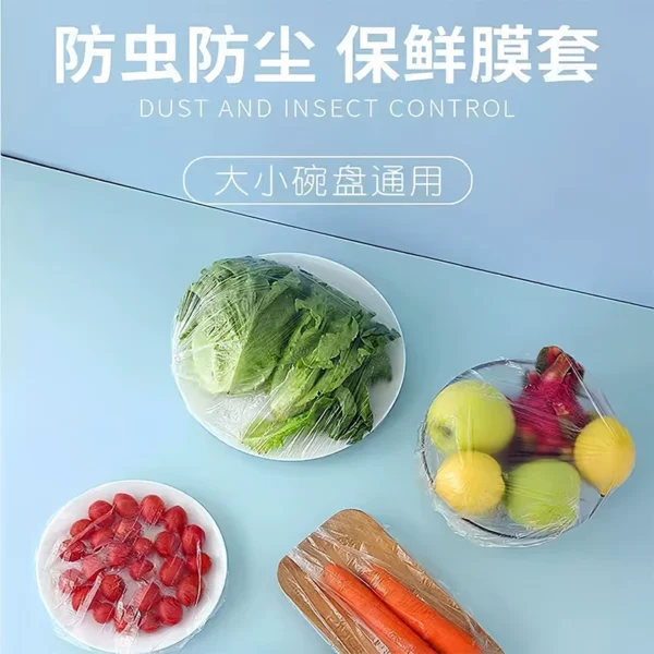 Disposable plastic wrap cover for food grade household use - Image 3