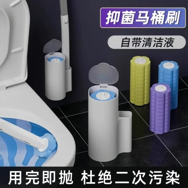 Disposable toilet brush - Image 2