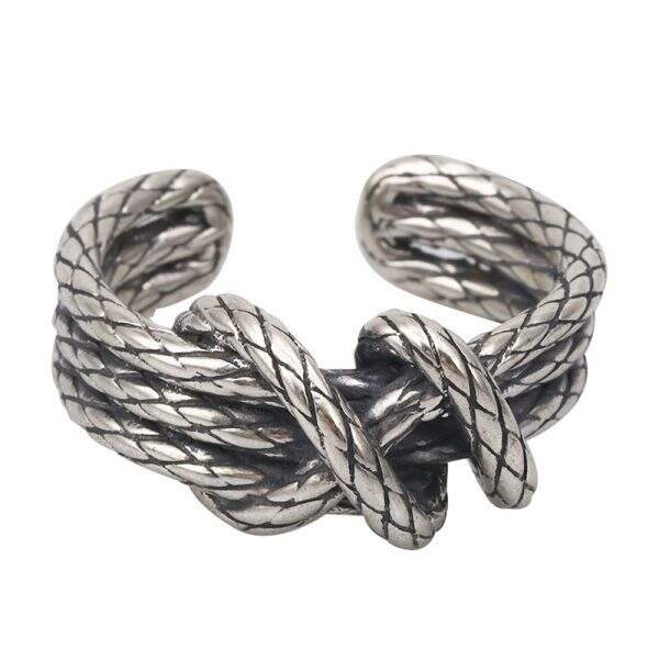 Hemp rope ring for men and women - Image 5