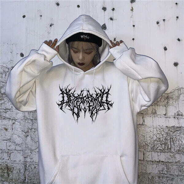 Hoodie long sleeved Harajuku - Image 3