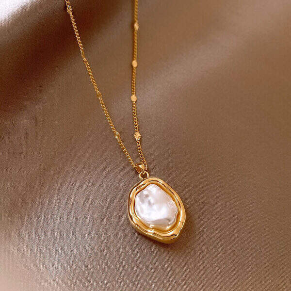 Pearl necklace for women - Image 5