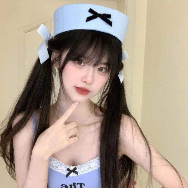 Korean style fitted folding brimmed hat - Image 3