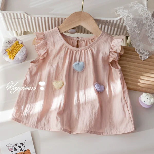 Baby girl's western-style clothes - Image 3