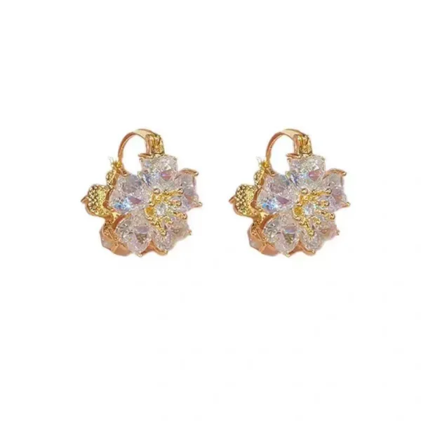 Cang Light Luxury Double sided Flower Ears - Image 5