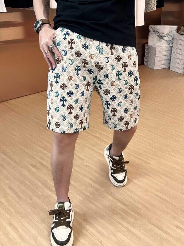 Trendy straight leg men's shorts - Image 3