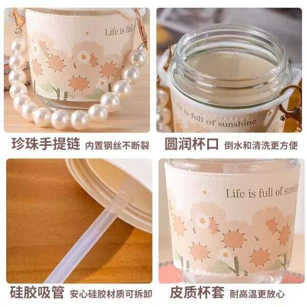 Pearl glass cup - Image 2