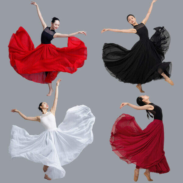 Classical dance grand display long skirt - Image 1