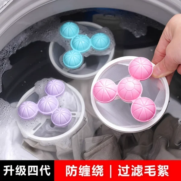 Washing machine filter bag cleaning - Image 1