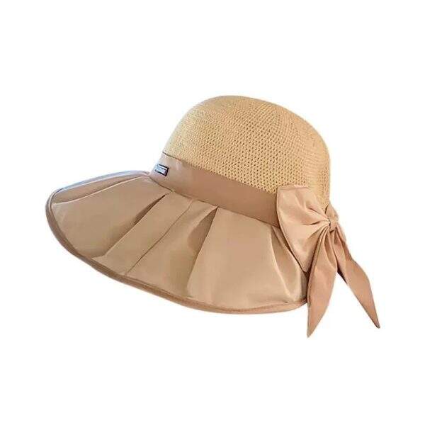 Bent bow high-end sun hat - Image 5