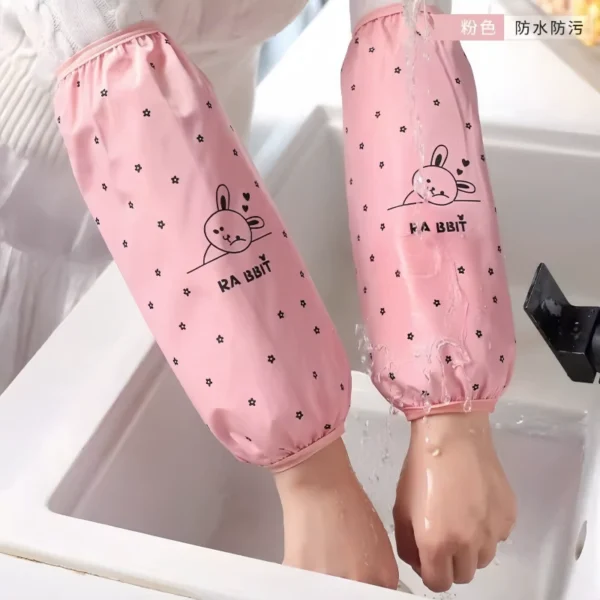 Sleeve sleeves for women, waterproof and oil resistant - Image 3