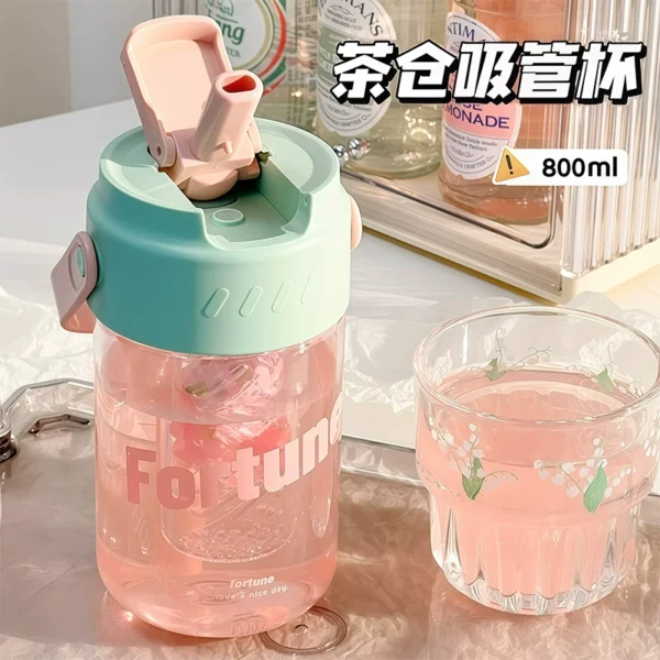 New large capacity portable tea isolation cup - Image 1