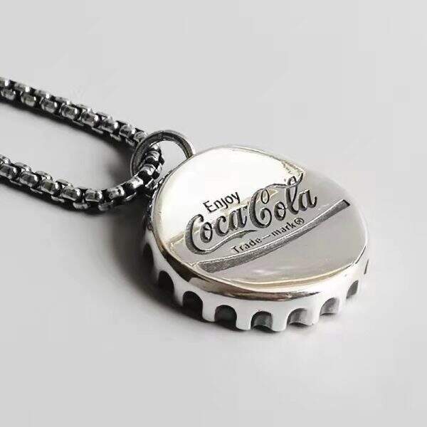 Coca Cola Bottle Cap Necklace - Image 1