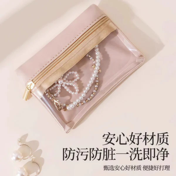 Jewelry bag made of velvet - Image 3