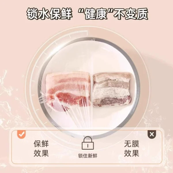Kitchen sliding knife type cling film with cutter - Image 4