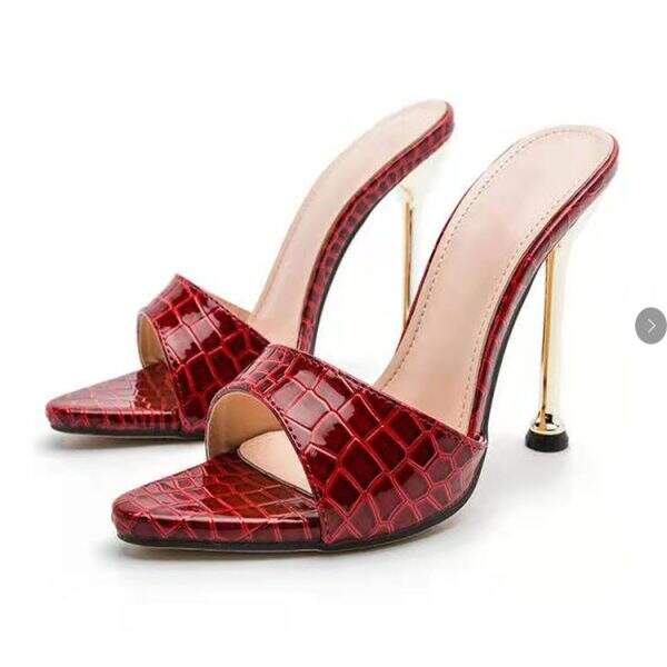 sexy pointed high-heeled sandals - Image 5