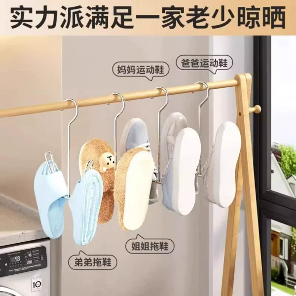 Stainless steel shoe rack - Image 4