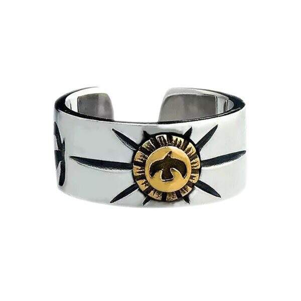 Thai Silver Fashion Men's Ring - Image 5