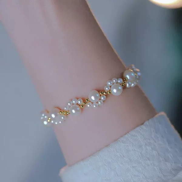 Claw Pearl Bracelet Outlets for Women - Image 4