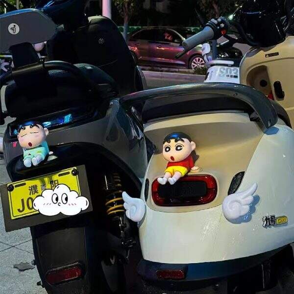 Shin chan! Pedal motorcycle decoration car - Image 1