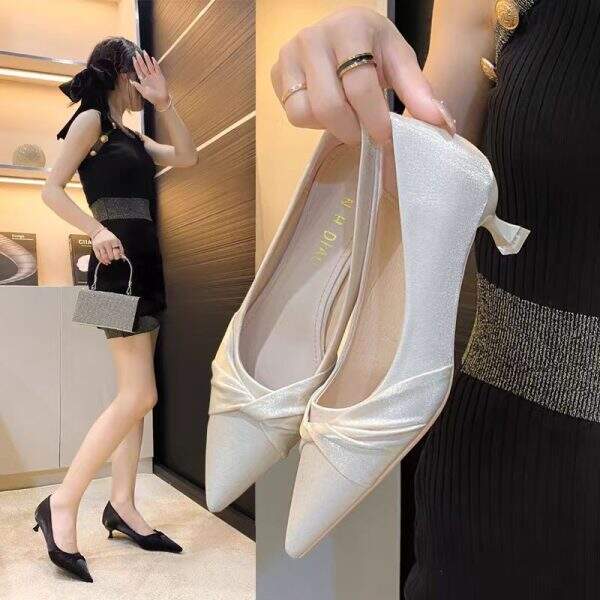 High heels, women's slim heels, new brand - Image 2