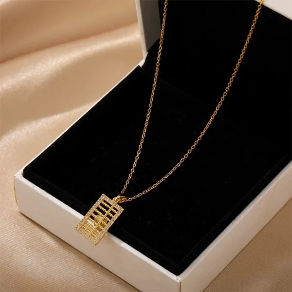 light luxury, as planned necklace for women - Image 3