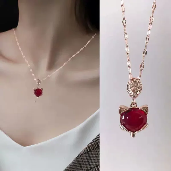 Crystal necklace outlets women's accessories - Image 2
