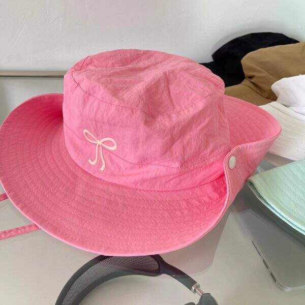 Butterfly knot rope quick drying fisherman hat - Image 2