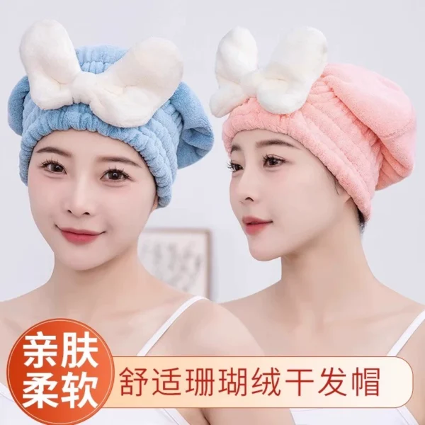 Dry hair cap with super high water absorption speed - Image 2