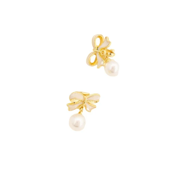 Pearl earrings outlets for women - Image 5