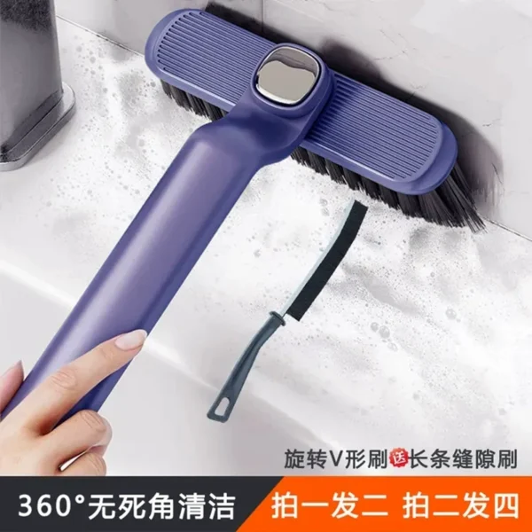 Rotating multifunctional no dead corner gap brush bathroom - Image 1