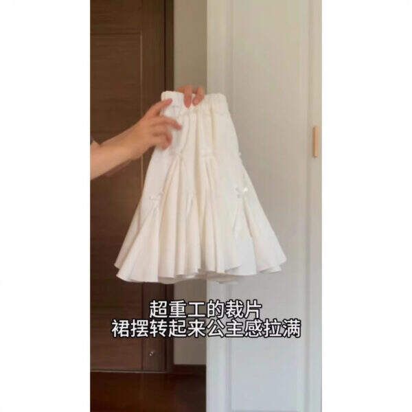 Ballet style girl's skirt new summer bow - Image 3