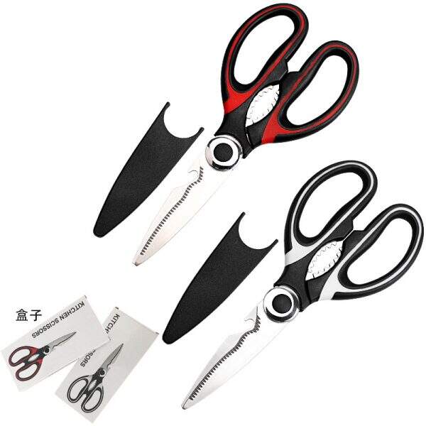 Stainless steel kitchen scissors for household use - Image 2