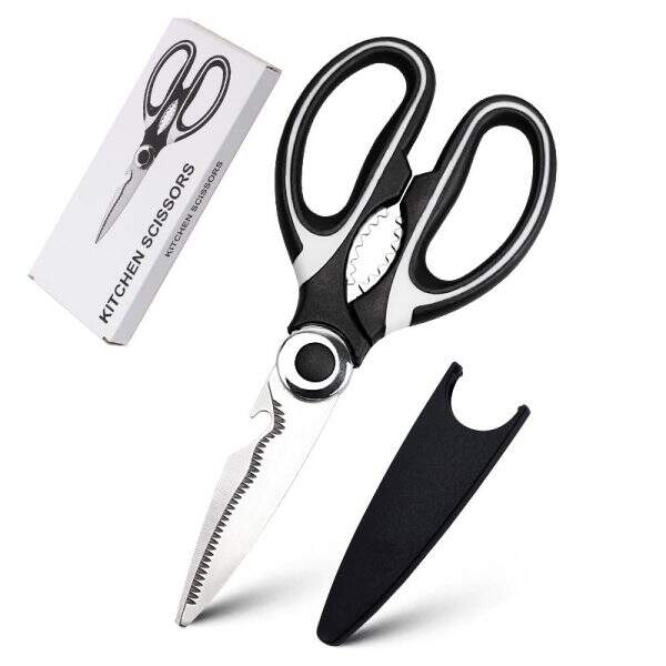 Stainless steel kitchen scissors for household use - Image 1