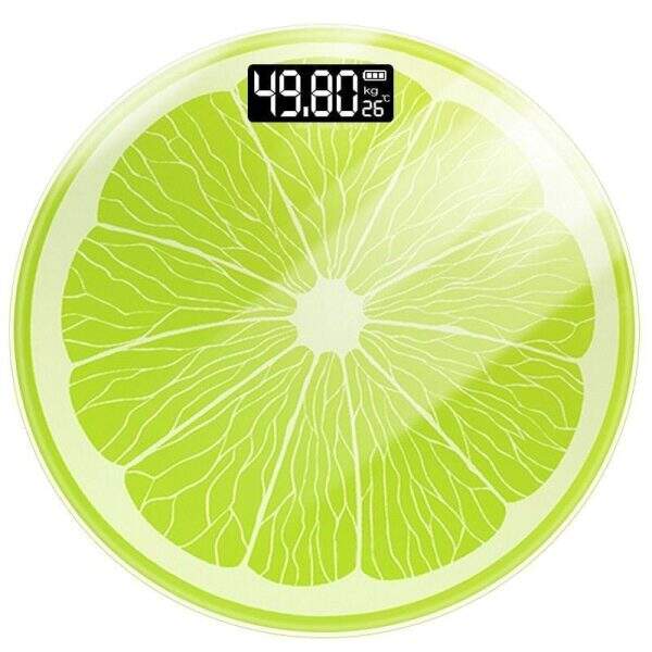 Home USB Charging Weighing Precision Electronic Scale Lemon - Image 5