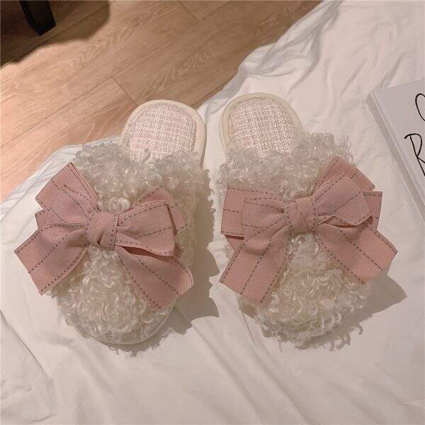 Cute hairy slippers - Image 3