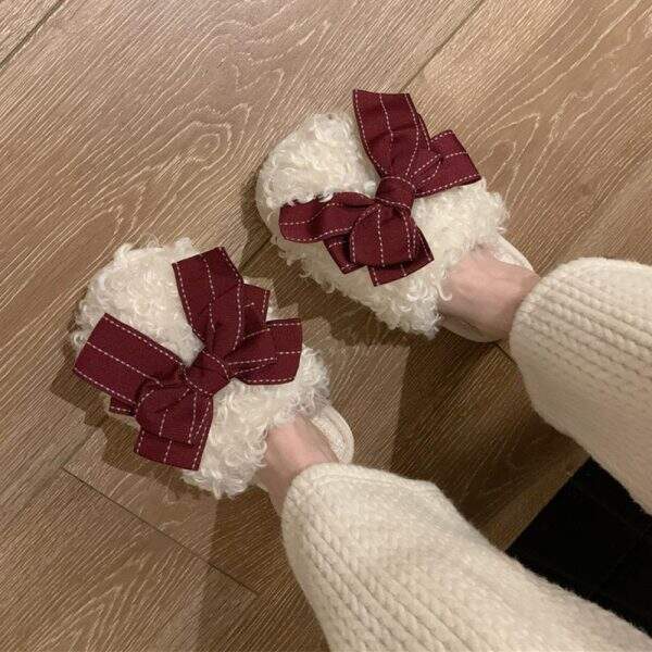 Cute hairy slippers - Image 4