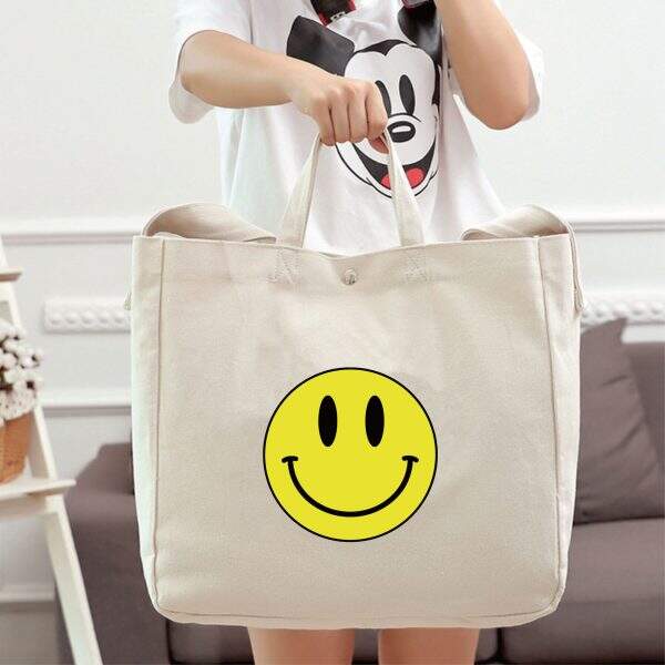 Ladies' canvas shoulder bag - Image 4