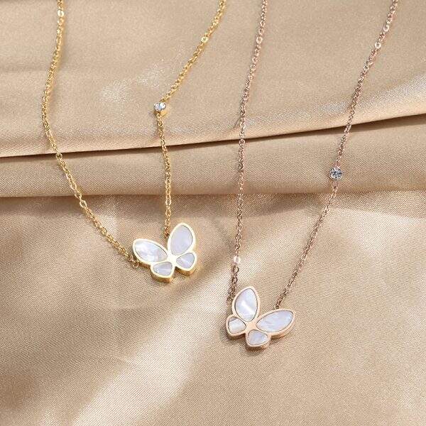 Super Fairy Butterfly Necklace for Women - Image 1