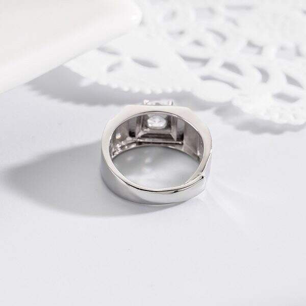 Men's ring, diamond ring - Image 4