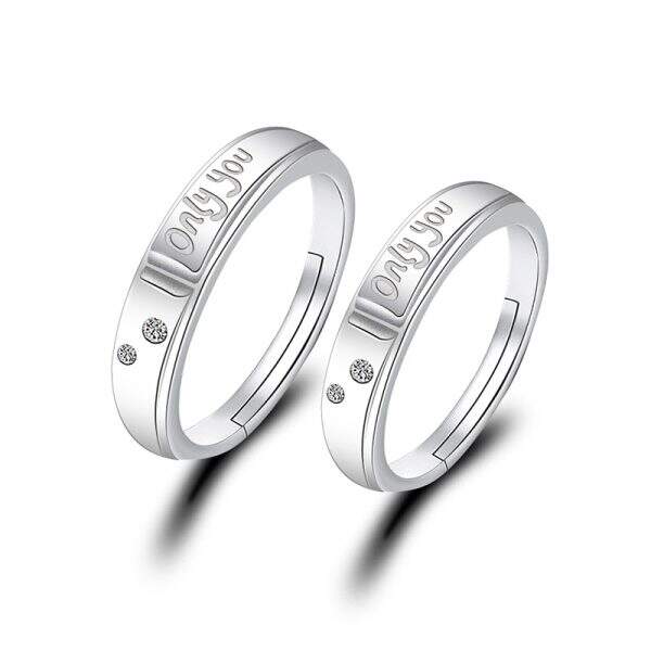 Simple letter diamond ring - Image 1