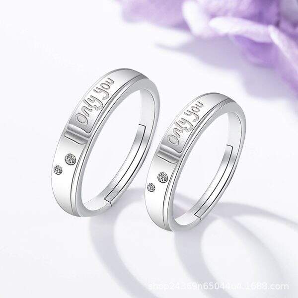 Simple letter diamond ring - Image 2