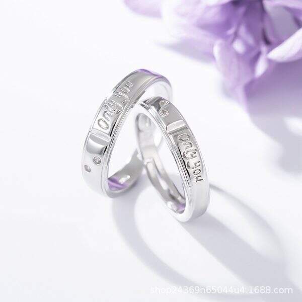 Simple letter diamond ring - Image 3