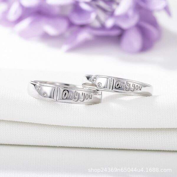 Simple letter diamond ring - Image 4