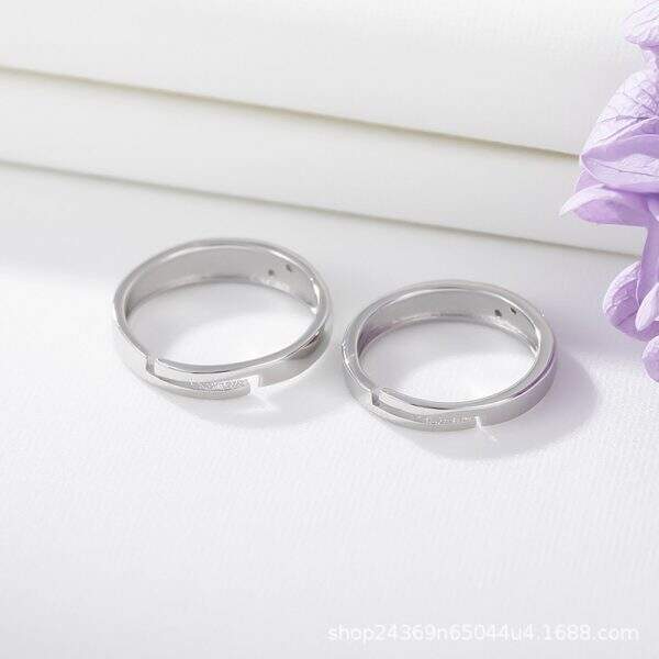 Simple letter diamond ring - Image 5
