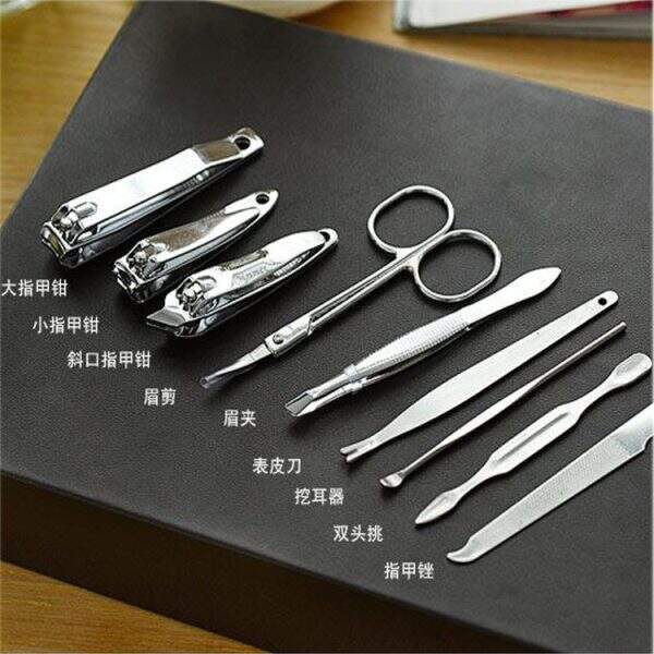 Nail clipper set, hardware nail clippers, pliers, 9 pieces - Image 3