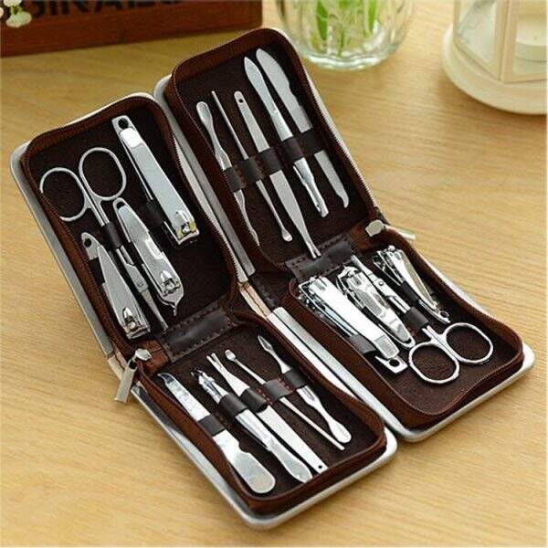 Nail clipper set, hardware nail clippers, pliers, 9 pieces - Image 4